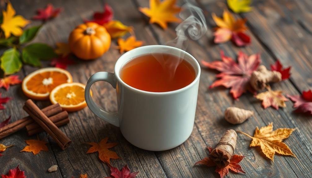 autumn herbal tea advantages