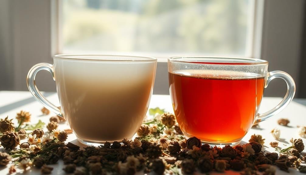 bleached versus unbleached filters