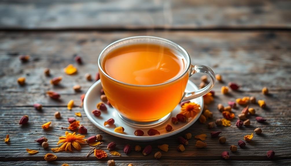 calendula rose herbal remedy
