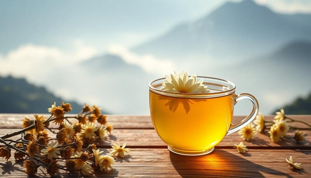 chrysanthemum tea s historical roots