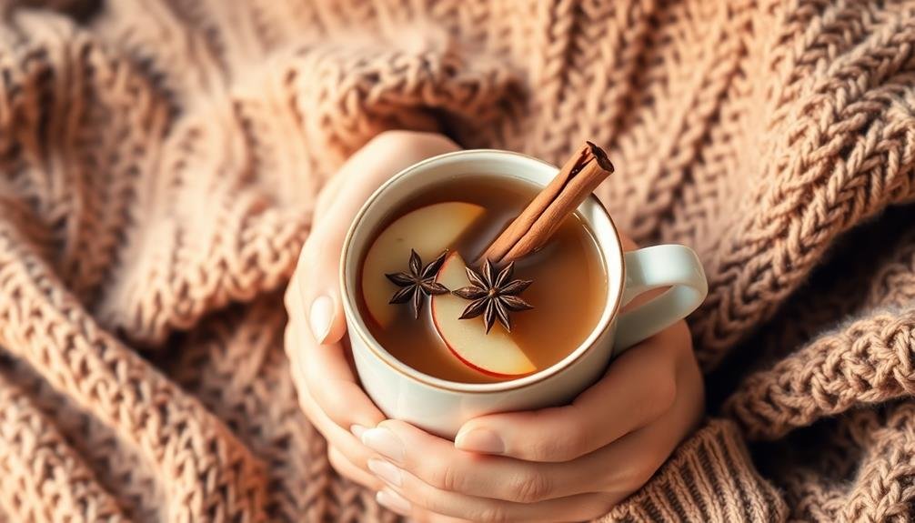 cinnamon infused apple warmth