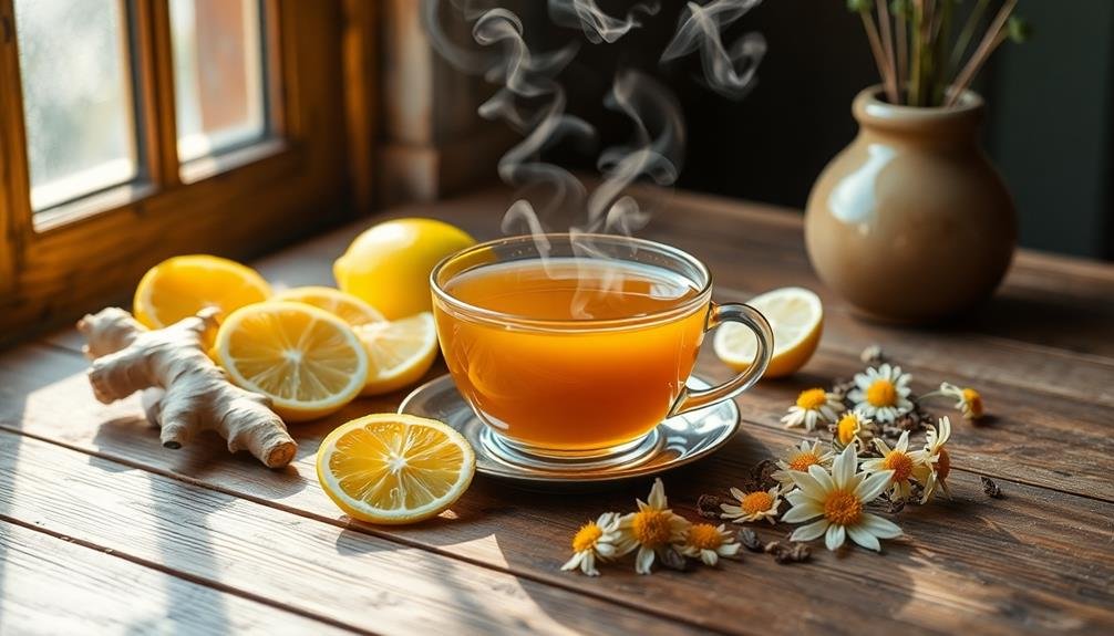 citrusy ginger lemon blend