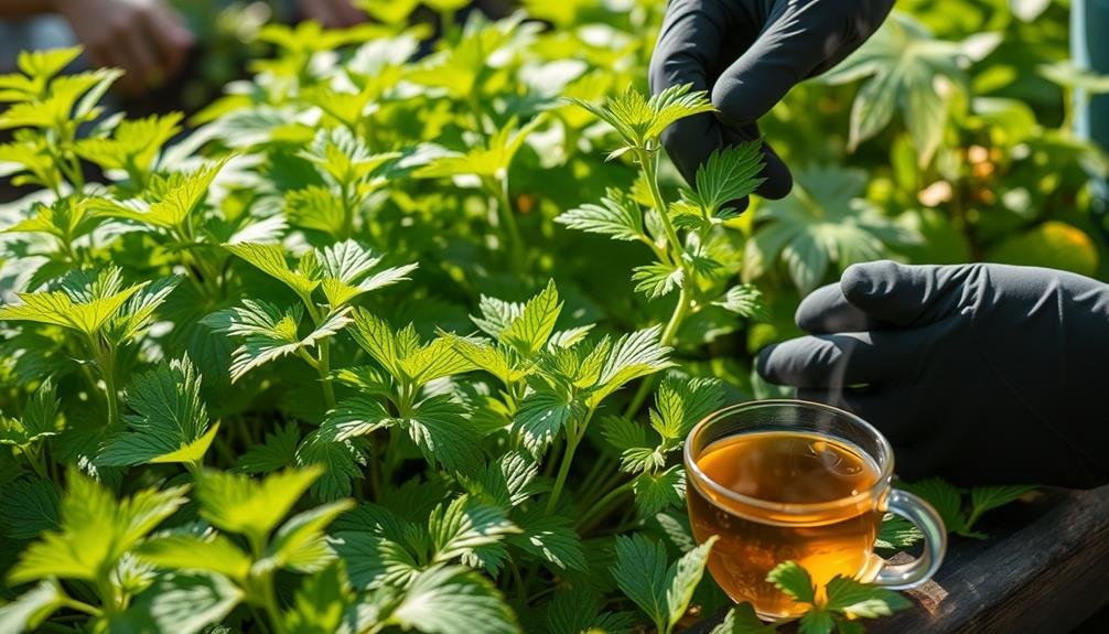 cultivating personal nettle plants