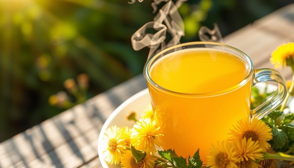 dandelion tea body cleansing