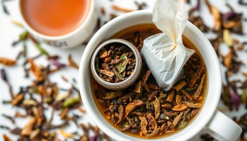 diverse choices in teas