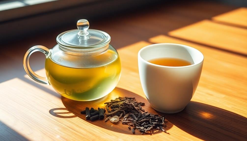 diverse selection of teas
