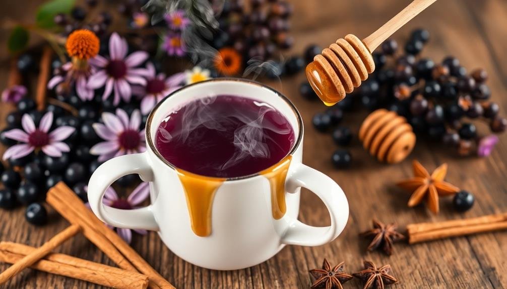 elderberry echinacea herbal remedy