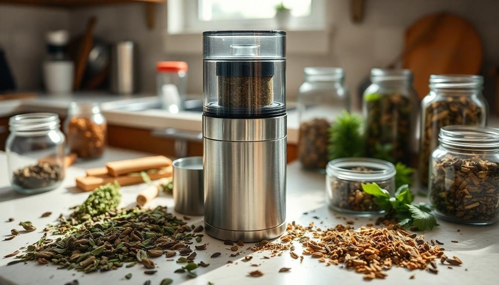 electric herb grinding tool