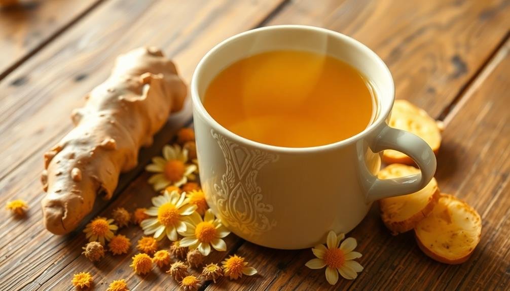 ginger chamomile tea blend