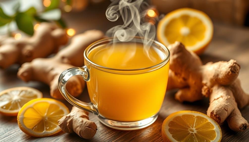 ginger tea immune boosting elixir