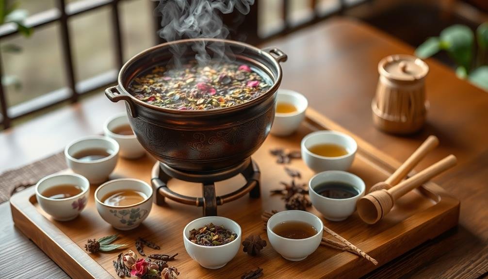 harmonizing herbal blend flavors