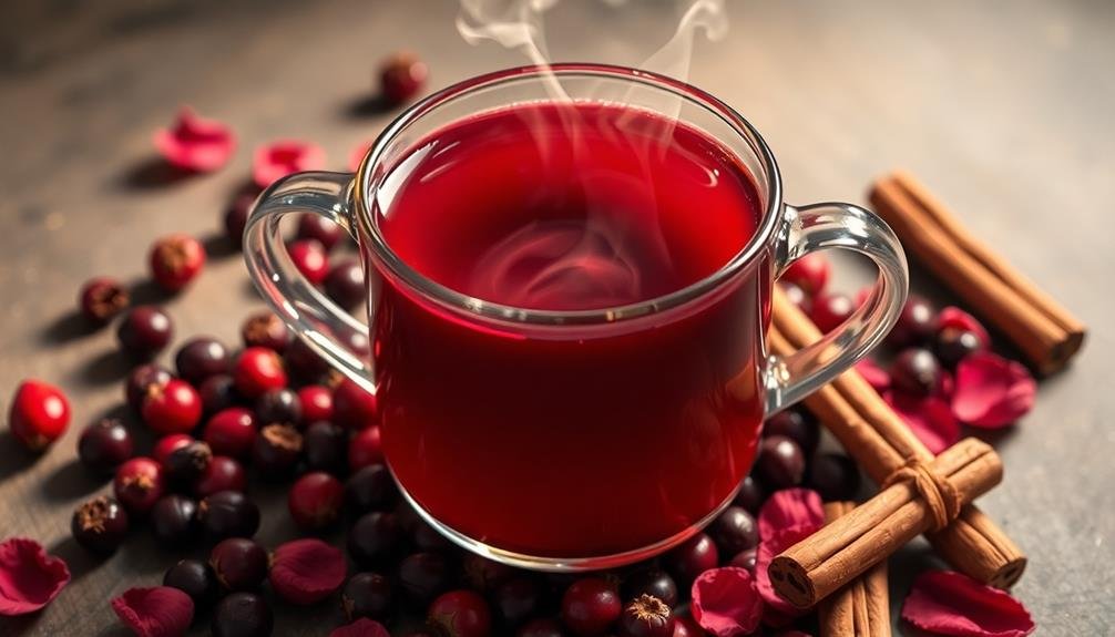 herbal antioxidant wellness drink