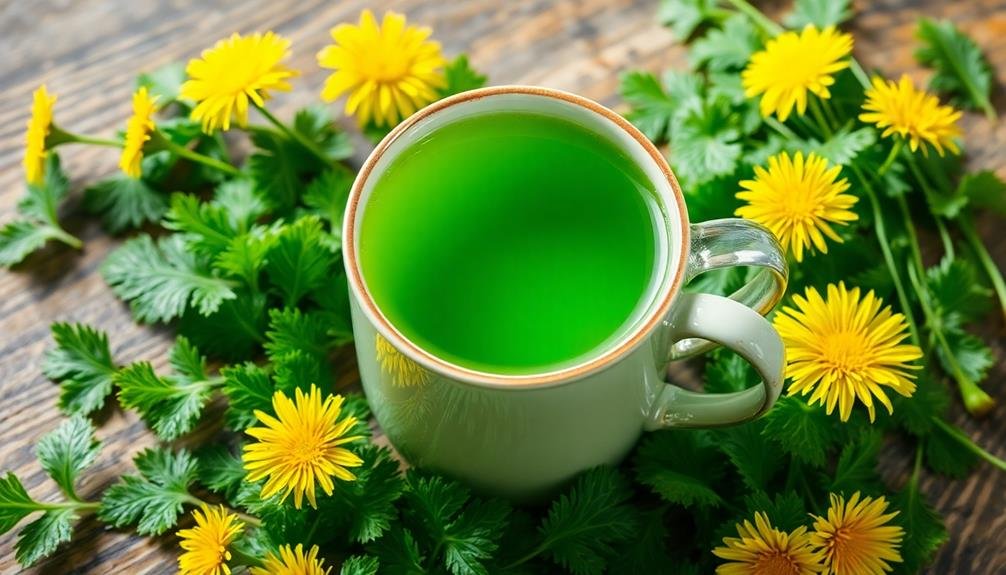 herbal detoxifying tea blend