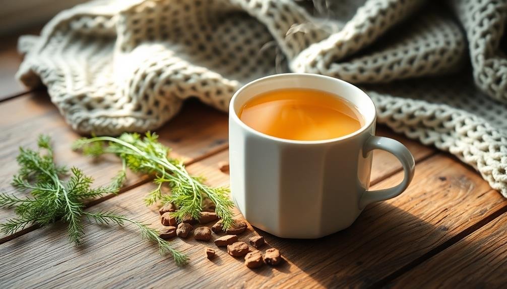 herbal fennel licorice tea
