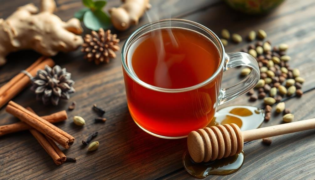 key components of tea