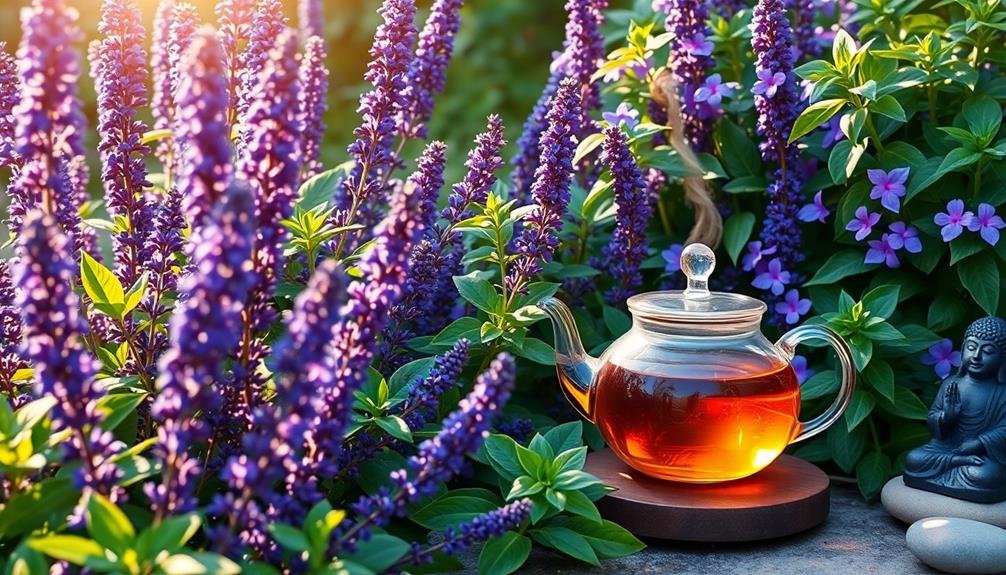 lavender and holy basil