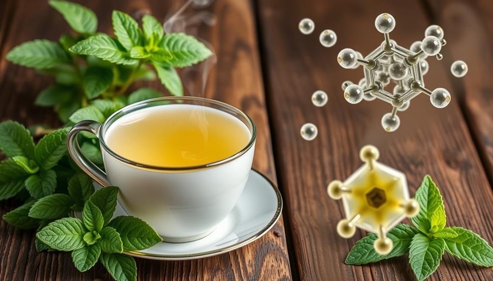 lemon balm active compounds