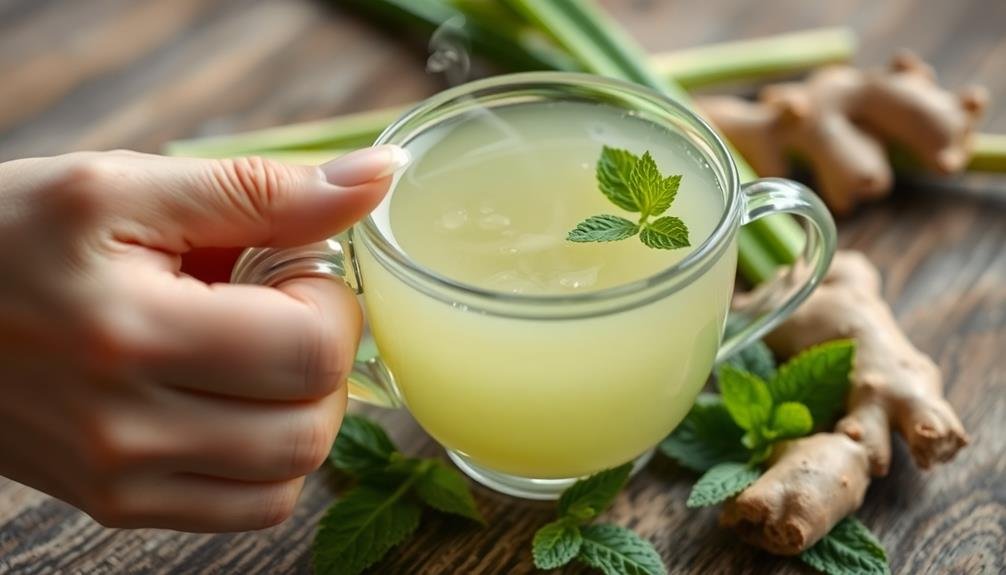 lemongrass tea for relief