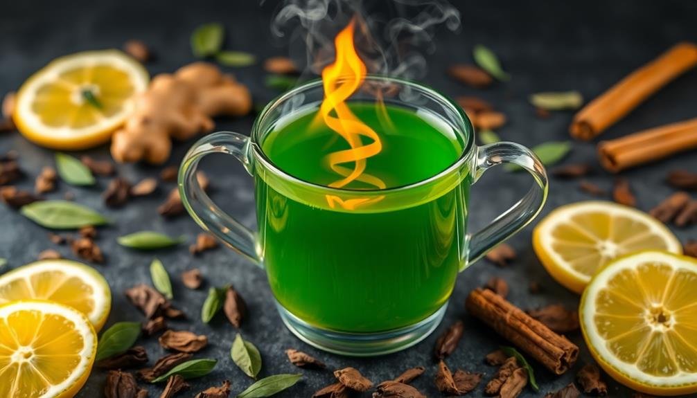 metabolism boosting green tea blend