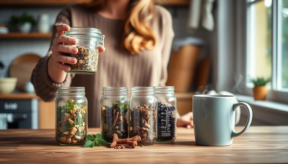 personalized menopause herbal blend