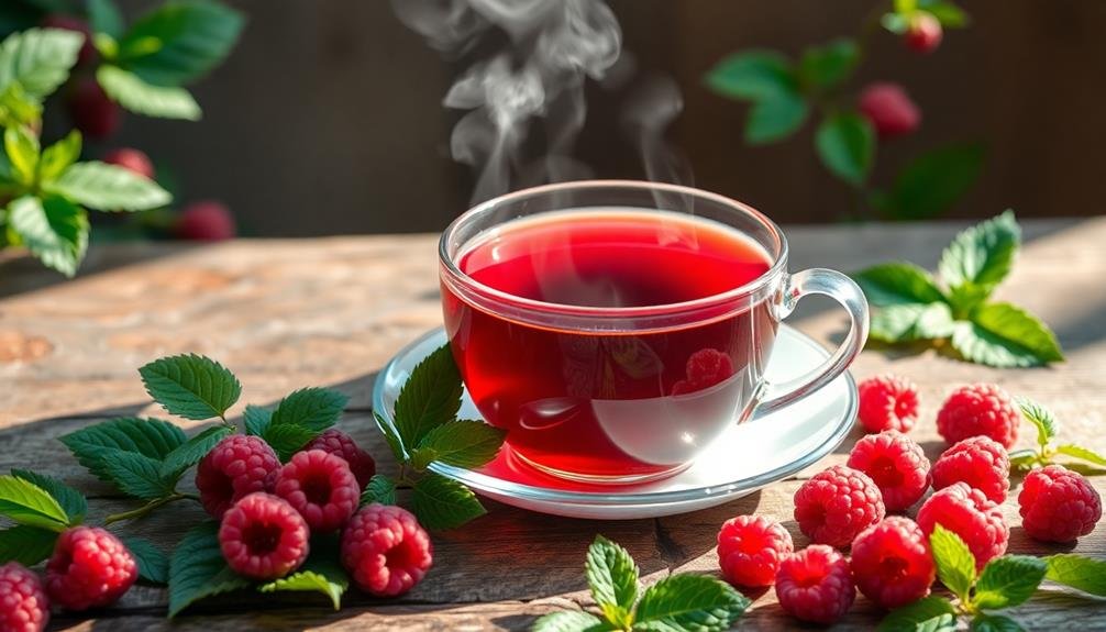 raspberry leaf tea benefits women