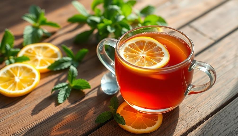 refreshing herbal citrus blend