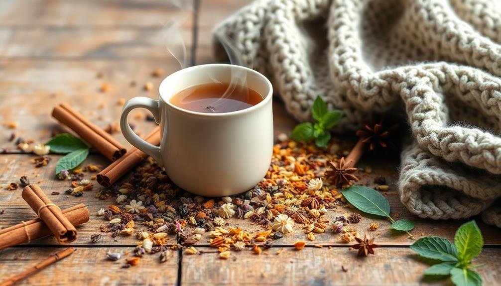 seasonal herbal tea blends