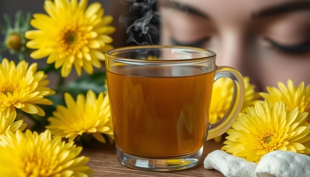 soothing herbal eye treatment