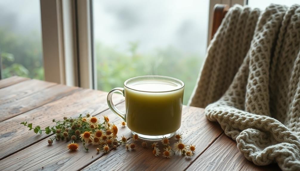 soothing herbal tea blend