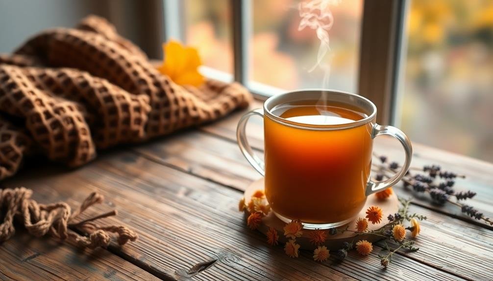 soothing herbal tea combination