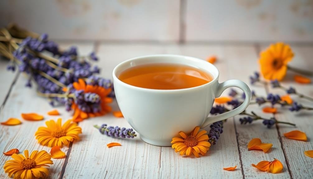 soothing lavender calendula blend