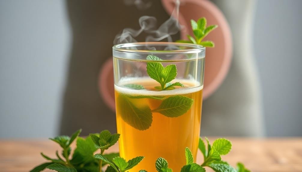 spearmint aids digestion naturally