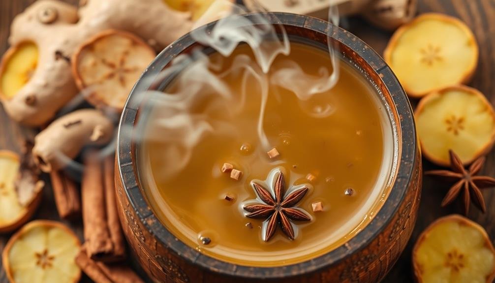 spiced yerba mate blend