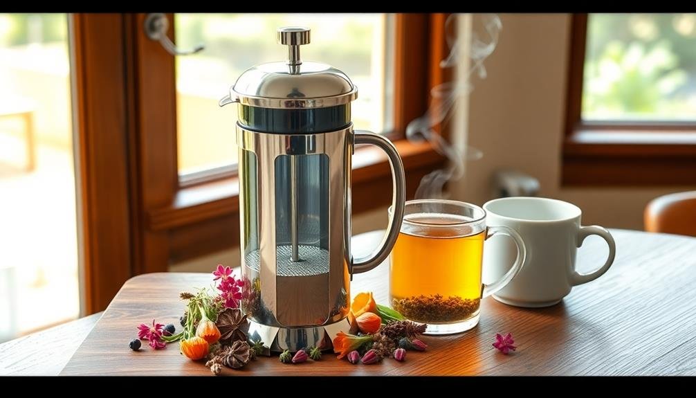 stainless steel french press