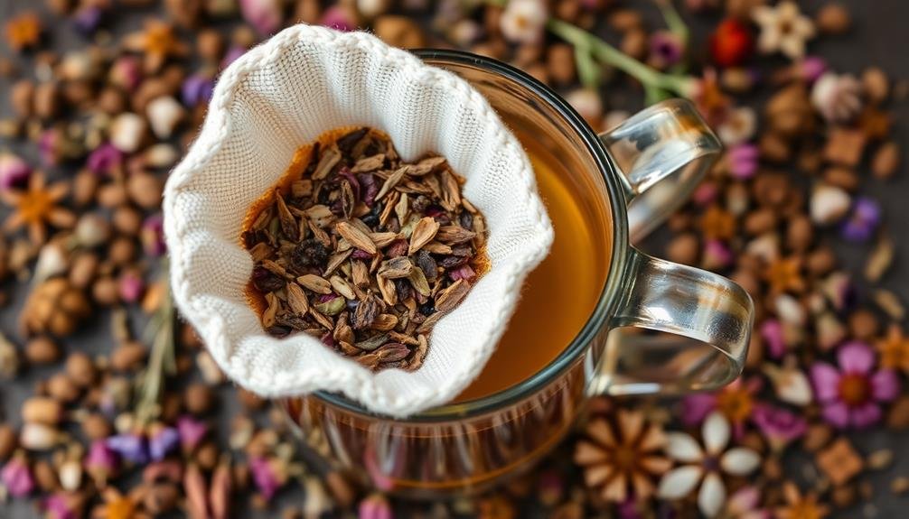 sustainable herbal infusion bags