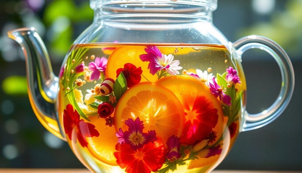 teapots and herbal pairing