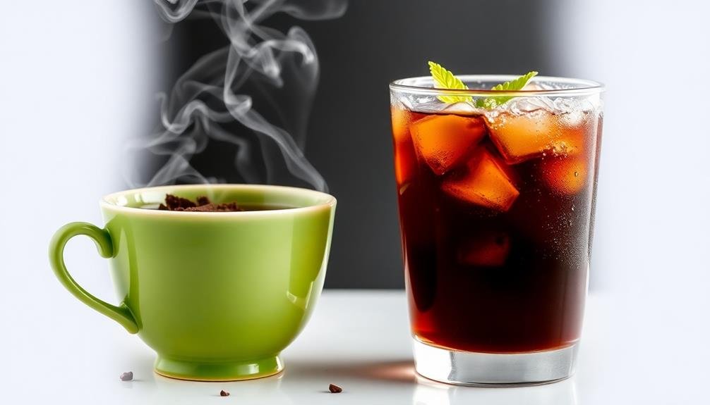 temperature based beverage choices