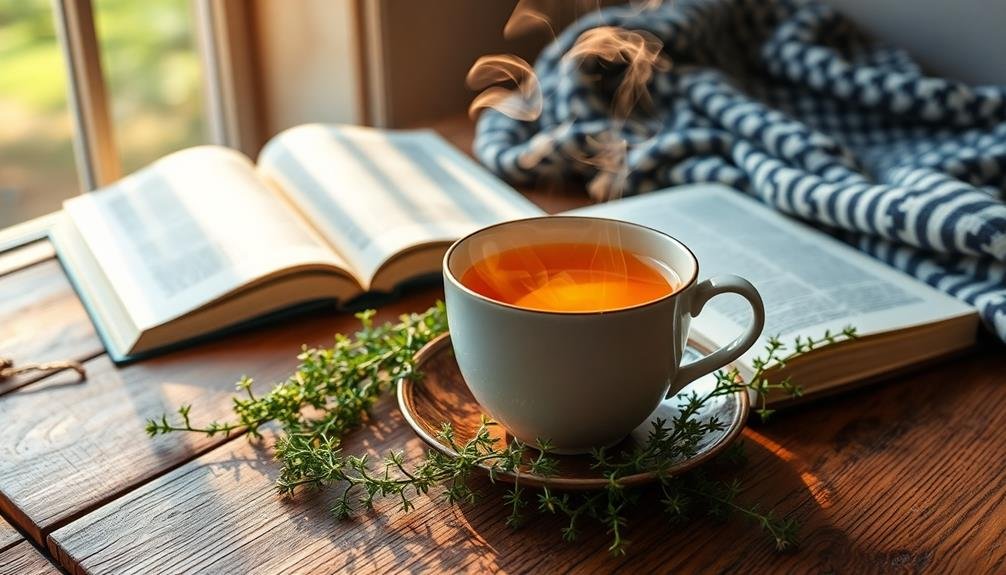 thyme infused teas for wellness