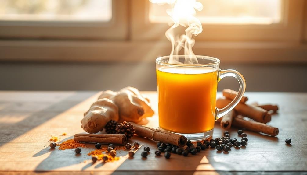 turmeric tea daily routine