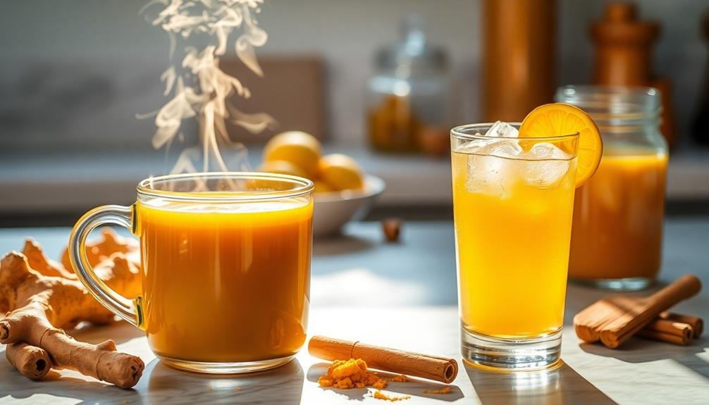turmeric tea temperature comparison