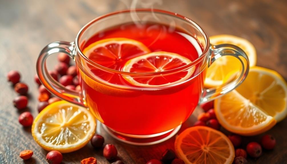 zesty rosehip lemon brew