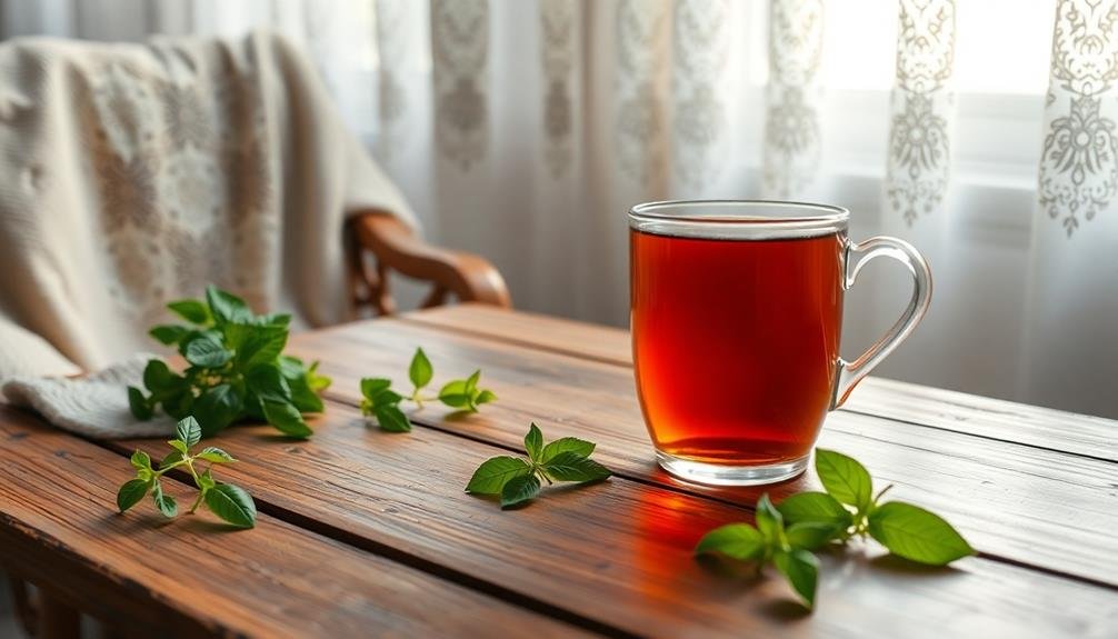 adaptogenic holy basil tea
