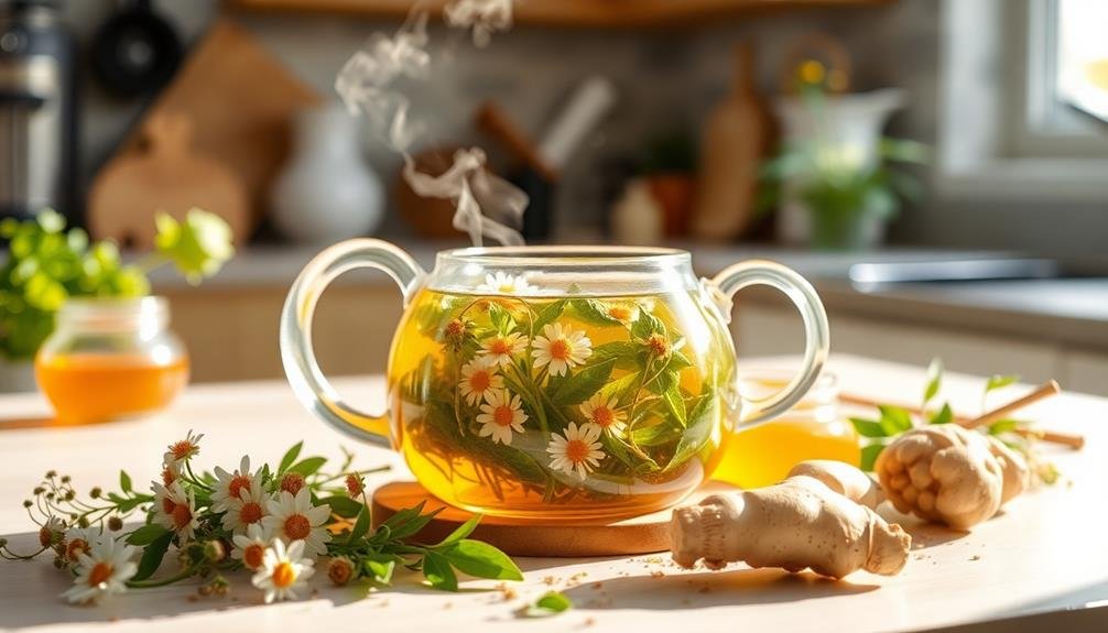 allergy relieving herbal tea blend