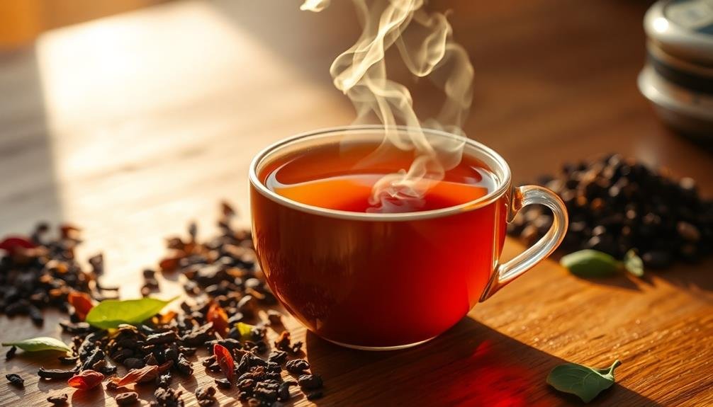 analyzing tea s hue and fragrance
