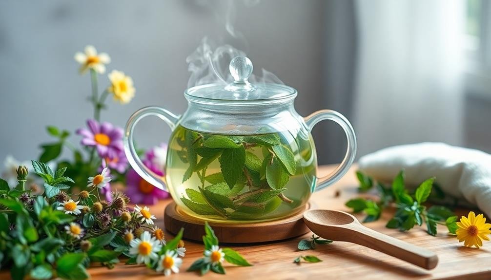 aromatherapy herbal digestive tea
