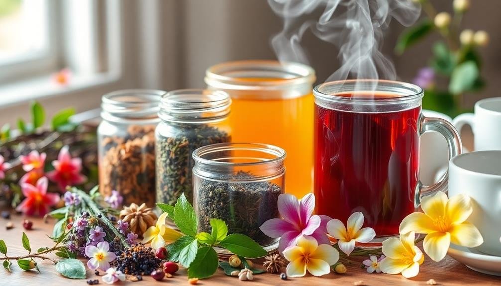 aromatherapy herbal tea blends