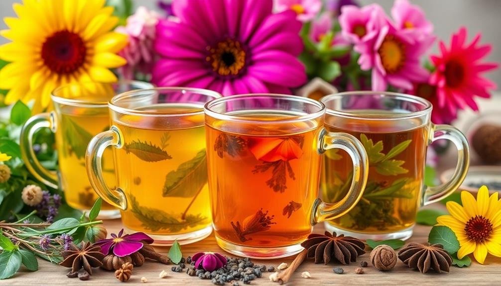 aromatic herbal tea blends