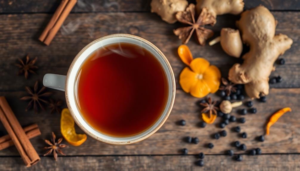 balancing bold tea blends