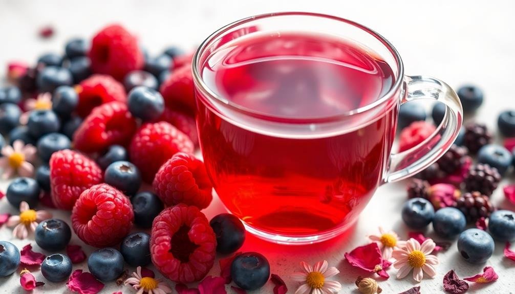 berry packed antioxidant drink