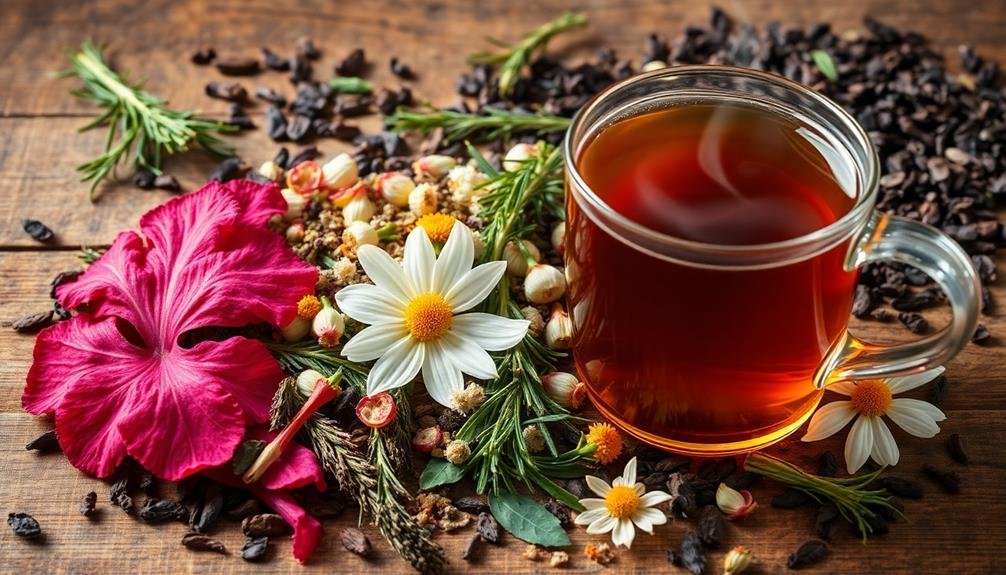 blending herbal tea recipes